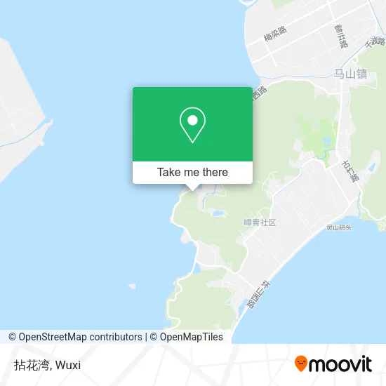 拈花湾 map
