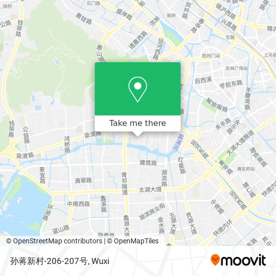 孙蒋新村-206-207号 map