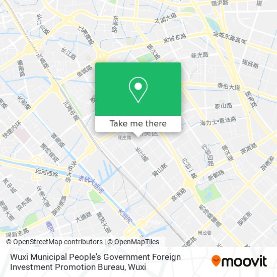 Wuxi Municipal People's Government Foreign Investment Promotion Bureau map