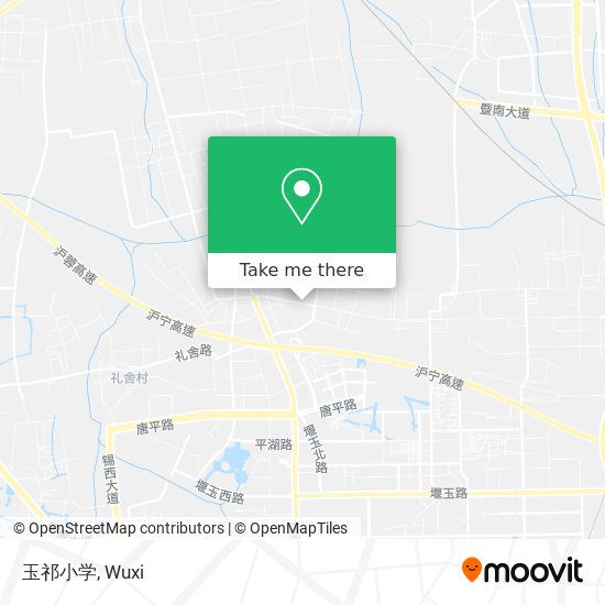 玉祁小学 map