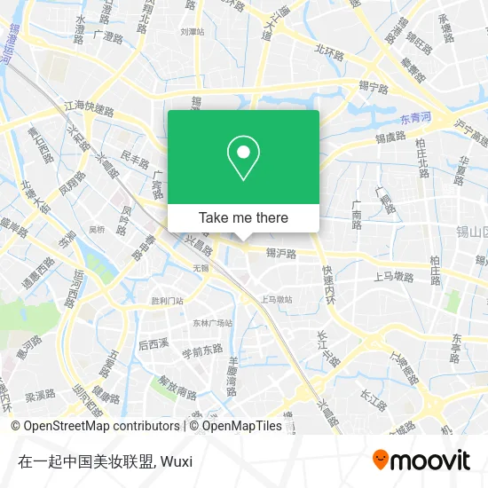 在一起中国美妆联盟 map