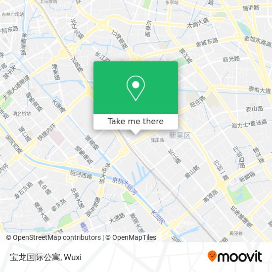 宝龙国际公寓 map