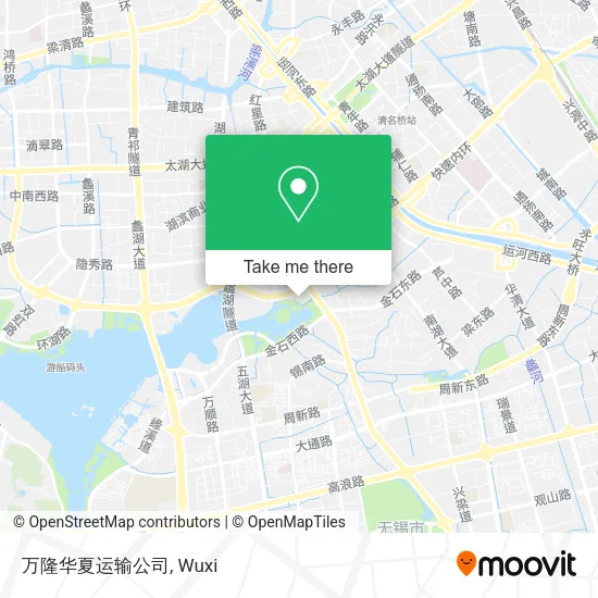 万隆华夏运输公司 map