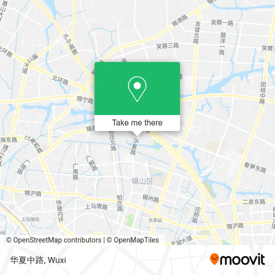 华夏中路 map