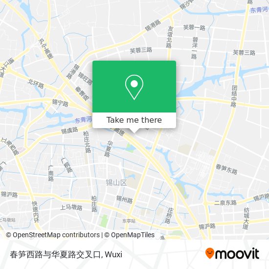 春笋西路与华夏路交叉口 map