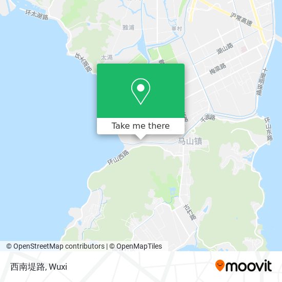 西南堤路 map