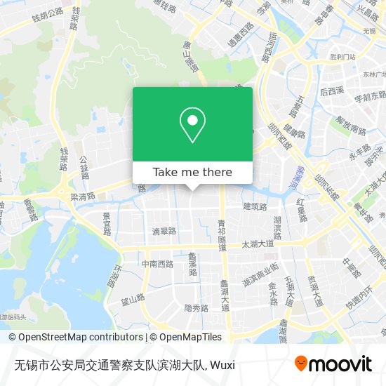 无锡市公安局交通警察支队滨湖大队 map