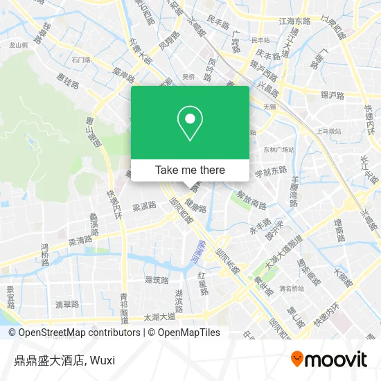 鼎鼎盛大酒店 map