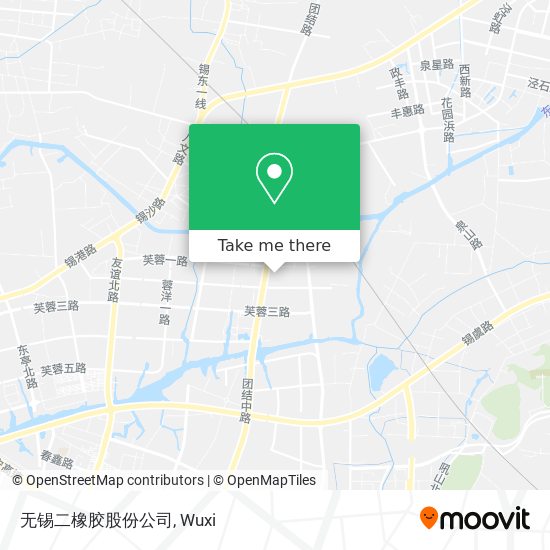 无锡二橡胶股份公司 map