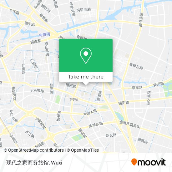 现代之家商务旅馆 map