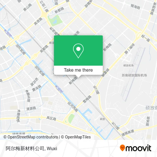 阿尔梅新材料公司 map