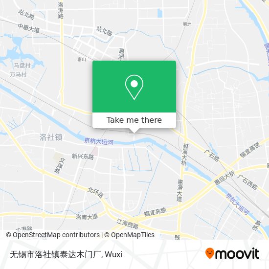 无锡市洛社镇泰达木门厂 map