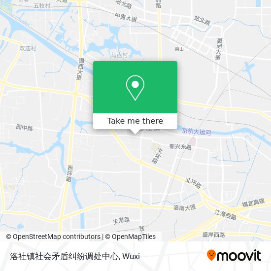 洛社镇社会矛盾纠纷调处中心 map