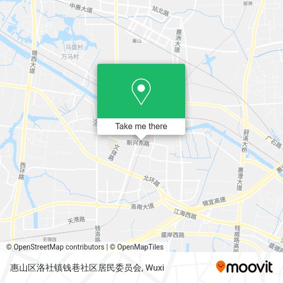 惠山区洛社镇钱巷社区居民委员会 map