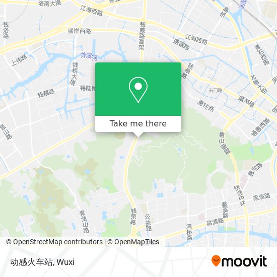 动感火车站 map