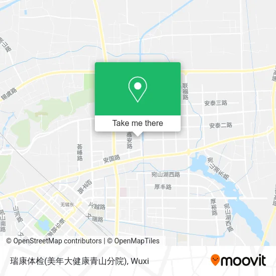 瑞康体检(美年大健康青山分院) map