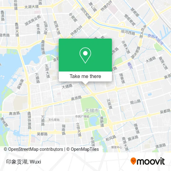 印象贡湖 map