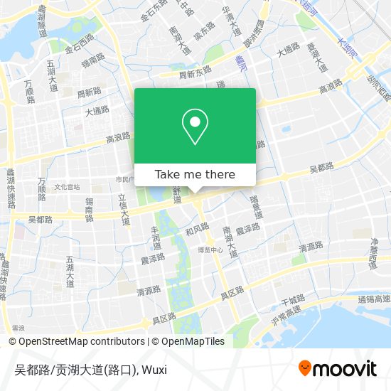 吴都路/贡湖大道(路口) map