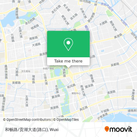 和畅路/贡湖大道(路口) map