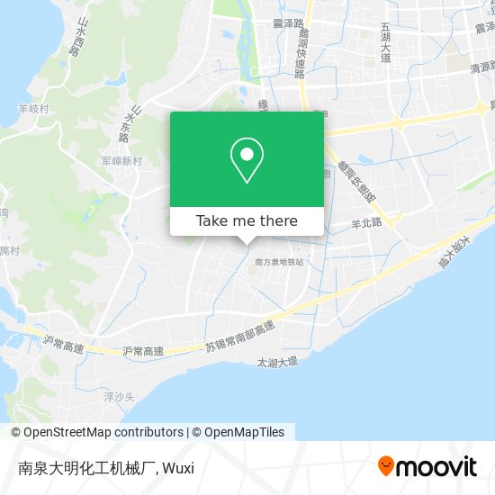南泉大明化工机械厂 map