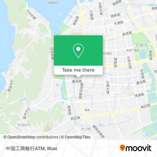 中国工商银行ATM map