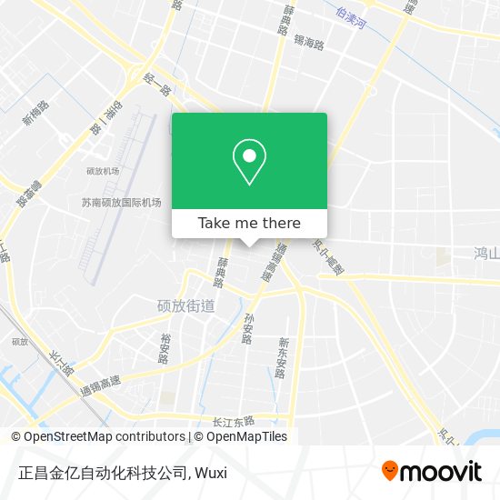 正昌金亿自动化科技公司 map