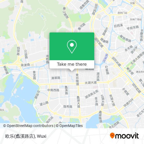 欧乐(蠡溪路店) map