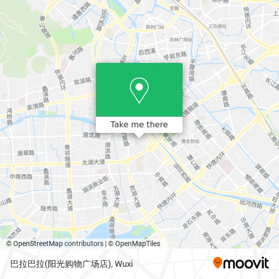 巴拉巴拉(阳光购物广场店) map