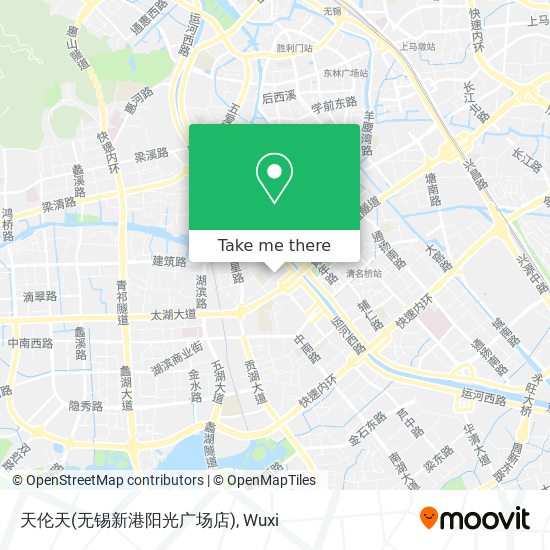 天伦天(无锡新港阳光广场店) map