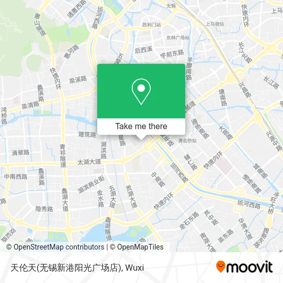 天伦天(无锡新港阳光广场店) map
