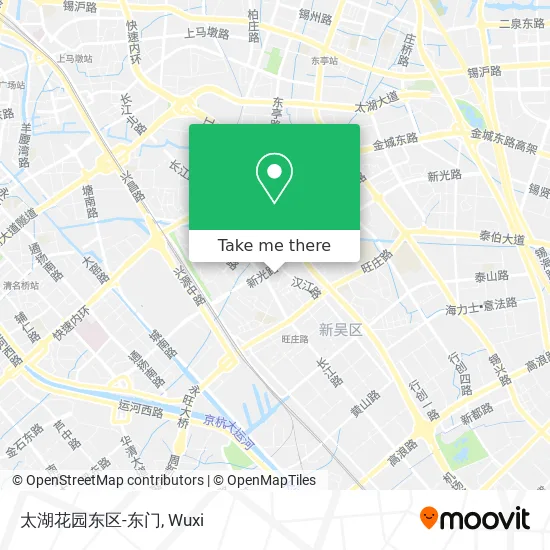 太湖花园东区-东门 map