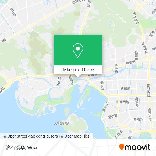 浪石溪华 map