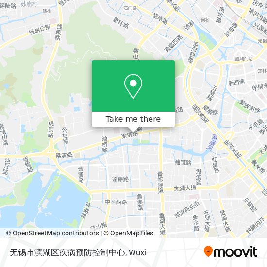 无锡市滨湖区疾病预防控制中心 map