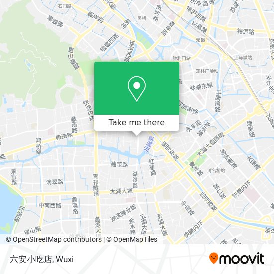 六安小吃店 map