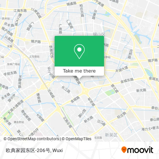 欧典家园东区-206号 map