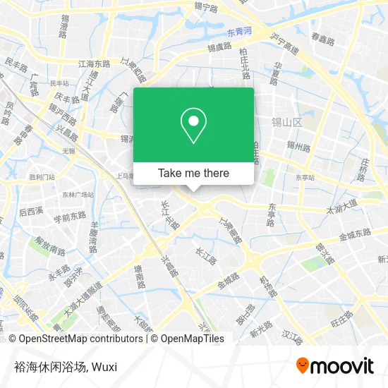 裕海休闲浴场 map