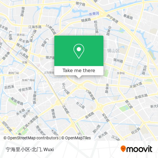 宁海里小区-北门 map