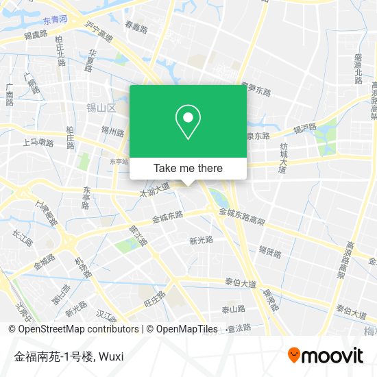 金福南苑-1号楼 map