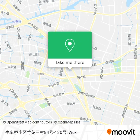牛车桥小区竹苑三村84号-130号 map