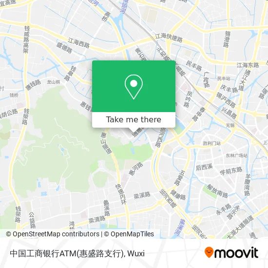 中国工商银行ATM(惠盛路支行) map