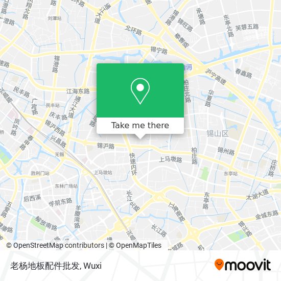 老杨地板配件批发 map