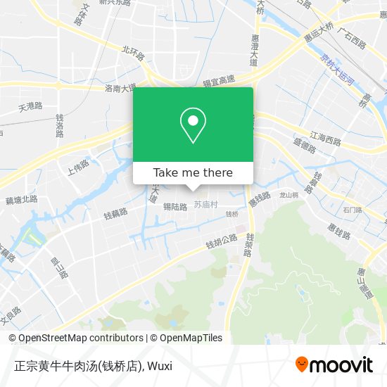 正宗黄牛牛肉汤(钱桥店) map