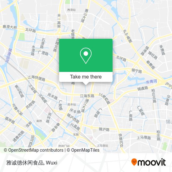 雅诚德休闲食品 map