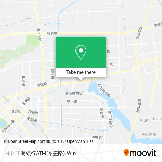 中国工商银行ATM(东盛路) map
