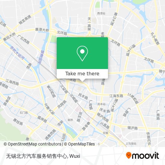 无锡北方汽车服务销售中心 map