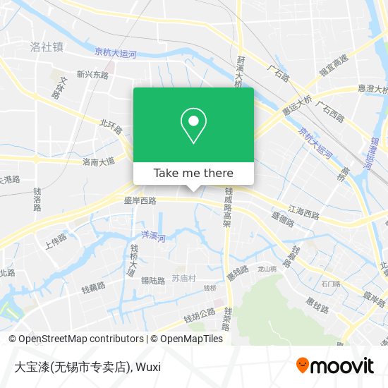 大宝漆(无锡市专卖店) map
