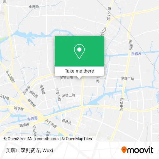芙蓉山双刹贤寺 map