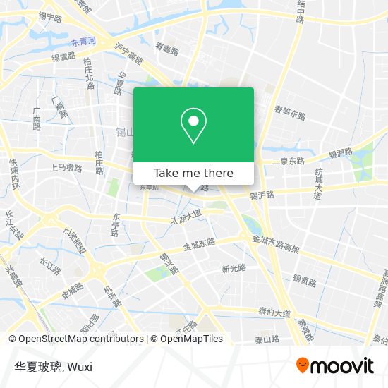 华夏玻璃 map