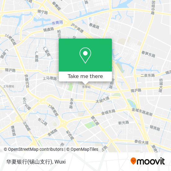 华夏银行(锡山支行) map