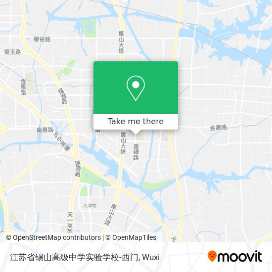 江苏省锡山高级中学实验学校-西门 map